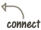 Socially connect arrow